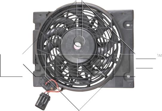 NRF 47010 - Ventilátor chladenia motora parts5.com