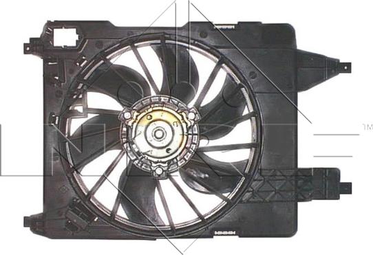 NRF 47368 - Ventilátor chladenia motora parts5.com