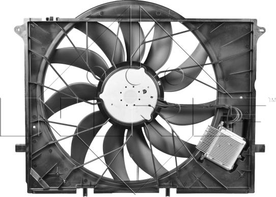 NRF 47297 - Ventilator, hlađenje motora parts5.com