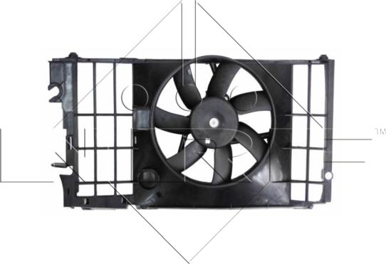 NRF 47740 - Ventilator, radiator parts5.com