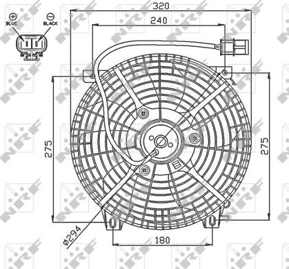 NRF 47752 - Ventilador, refrigeración del motor parts5.com