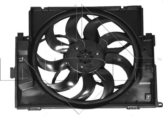 NRF 47735 - Fan, radiator parts5.com