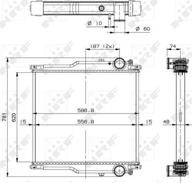 NRF 509767 - Kühler, Motorkühlung parts5.com