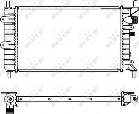 NRF 504437 - Radiator, racire motor parts5.com