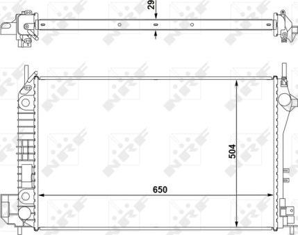 NRF 58294 - Radiator, racire motor parts5.com