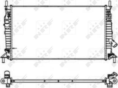 NRF 53403 - Radiator, engine cooling parts5.com