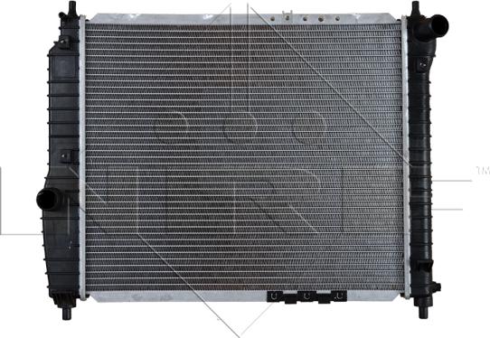 NRF  53637 - Radiator, engine cooling parts5.com