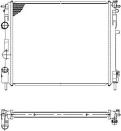 NRF 53210 - Radiaator,mootorijahutus parts5.com