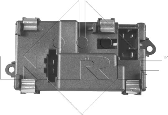 NRF 342000 - Resitencia, ventilador habitáculo parts5.com