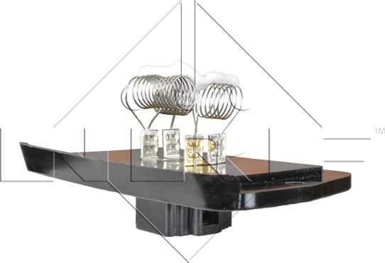 NRF 342017 - Resitencia, ventilador habitáculo parts5.com