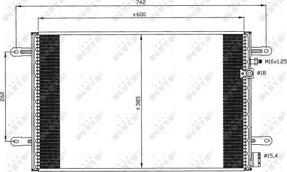 NRF 35605 - Condensador, aire acondicionado parts5.com