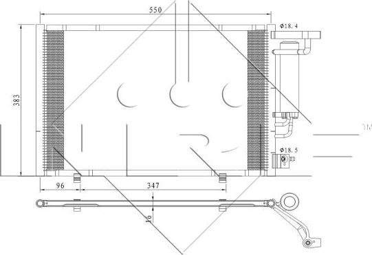 NRF 350396 - Kondensaator,kliimaseade parts5.com