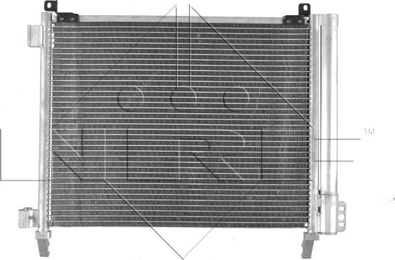 NRF 350228 - Condenser, air conditioning parts5.com