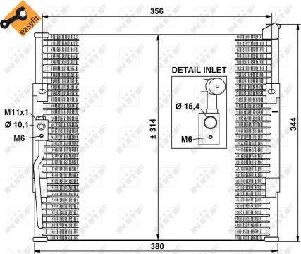 NRF 35146 - Condensador, aire acondicionado parts5.com