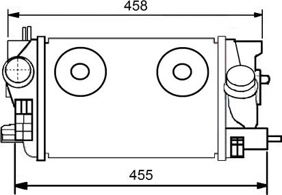 NRF 30549 - Intercooler, compresor parts5.com