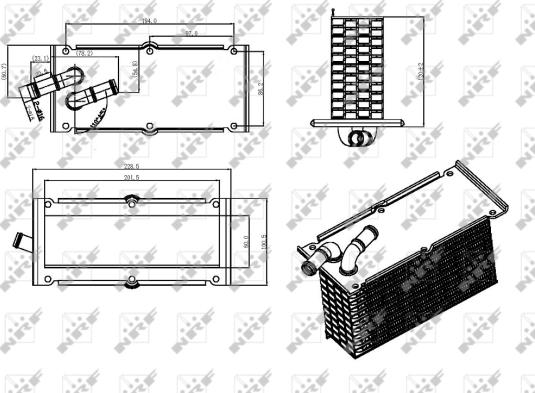 NRF 30292 - Välijäähdytin parts5.com