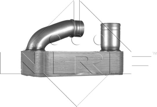 NRF 31245 - Olajhűtő, motorolaj parts5.com