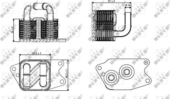 NRF 31265 - Chladič oleja automatickej prevodovky parts5.com