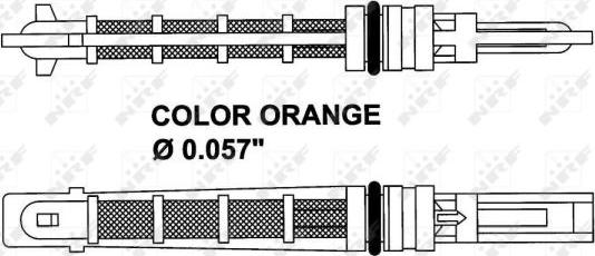 NRF 38449 - Genleşme valfi, klima sistemi parts5.com