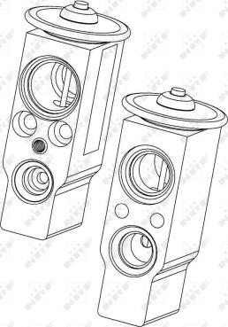 NRF 38363 - Paisuntaventtiili, ilmastointilaite parts5.com