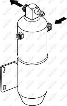 NRF 33080 - Osuszacz, klimatyzacja parts5.com