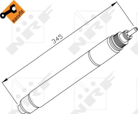 NRF 33194 - Trockner, Klimaanlage parts5.com