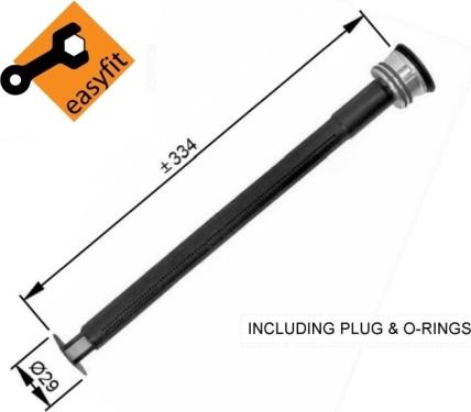 NRF 33343 - Filtro deshidratante, aire acondicionado parts5.com