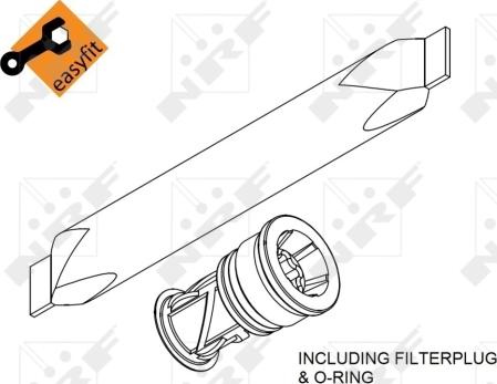 NRF 33370 - Osuszacz, klimatyzacja parts5.com