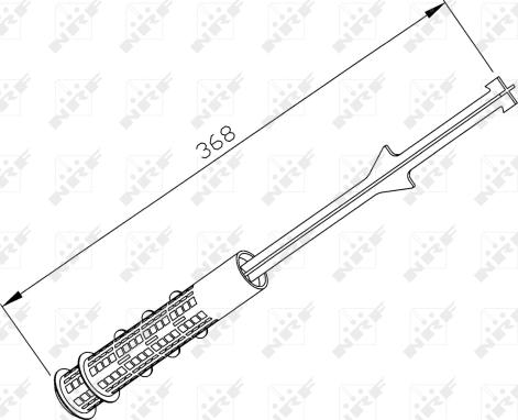 NRF 33223 - Uscator,aer conditionat parts5.com