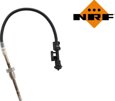 NRF 707077 - Sensor, temp. gas escape parts5.com