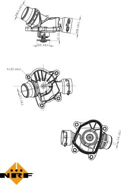 NRF 725041 - Termostato, refrigerante parts5.com