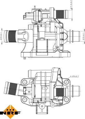 NRF 725039 - Θερμοστάτης, ψυκτικό υγρό parts5.com