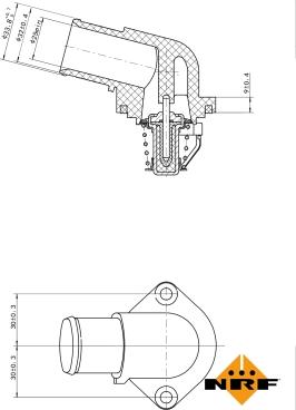 NRF 725037 - Termostat,lichid racire parts5.com