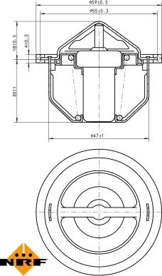 NRF 725168 - Termometar, rashladno sredstvo parts5.com