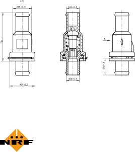 NRF 725175 - Термостат, охладителна течност parts5.com