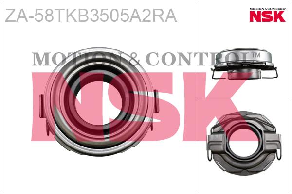 NSK ZA-58TKB3505A2RA - Выжимной подшипник сцепления parts5.com