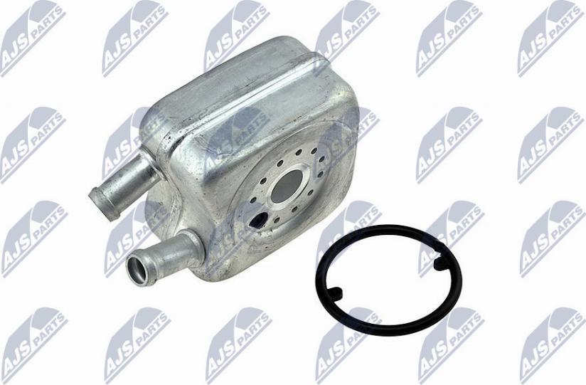 NTY CCL-AU-000 - Radiador de aceite, aceite motor parts5.com