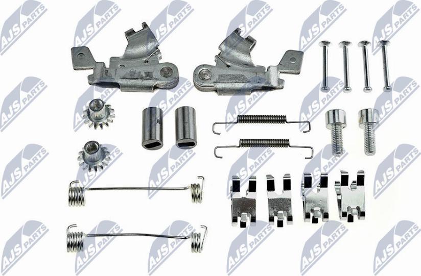 NTY HSR-FT-007 - Sada příslušenství, obložení kotoučové brzdy parts5.com