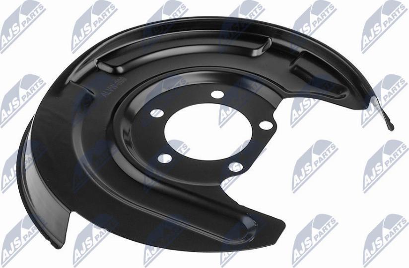 NTY HTO-VW-000 - Έλασμα πιτσιλίσματος, δισκόπλακα parts5.com