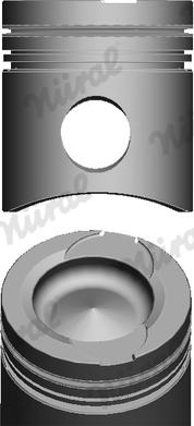 Nüral 87-283100-80 - Piston parts5.com