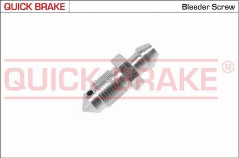OJD Quick Brake 0039 - Tornillo / válvula purga de aire, cilindro del freno parts5.com