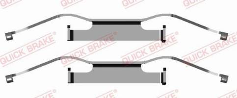 OJD Quick Brake 1091680 - Accessory Kit for disc brake Pads parts5.com