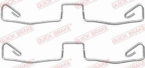 OJD Quick Brake 1091633 - Sada příslušenství, obložení kotoučové brzdy parts5.com