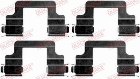 OJD Quick Brake 109-1679 - Zestaw akcesoriów, klocki hamulcowe parts5.com