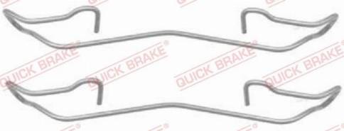 OJD Quick Brake 1091187 - Zestaw akcesoriów, klocki hamulcowe parts5.com