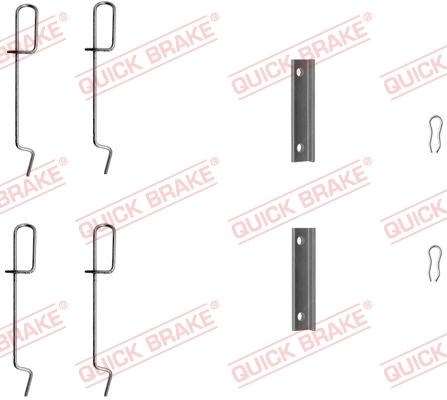 OJD Quick Brake 1091125 - Sada příslušenství, obložení kotoučové brzdy parts5.com