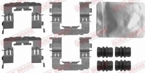 OJD Quick Brake 109-1891 - Kit de accesorios, pastillas de frenos parts5.com