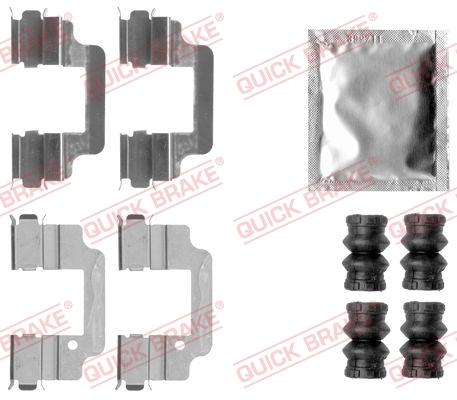 OJD Quick Brake 109-1806 - Kit de accesorios, pastillas de frenos parts5.com