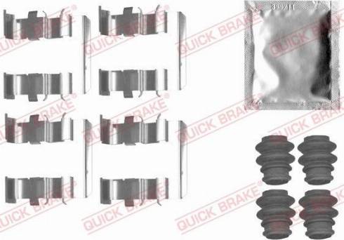 OJD Quick Brake 109-1831 - Zubehörsatz, Scheibenbremsbelag parts5.com