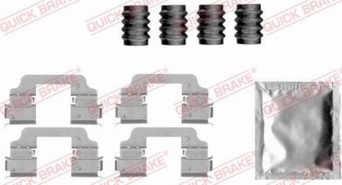 OJD Quick Brake 1091828 - Sada príslużenstva oblożenia kotúčovej brzdy parts5.com